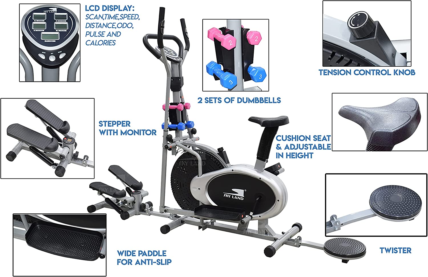 Orbitrac exercise clearance cycle