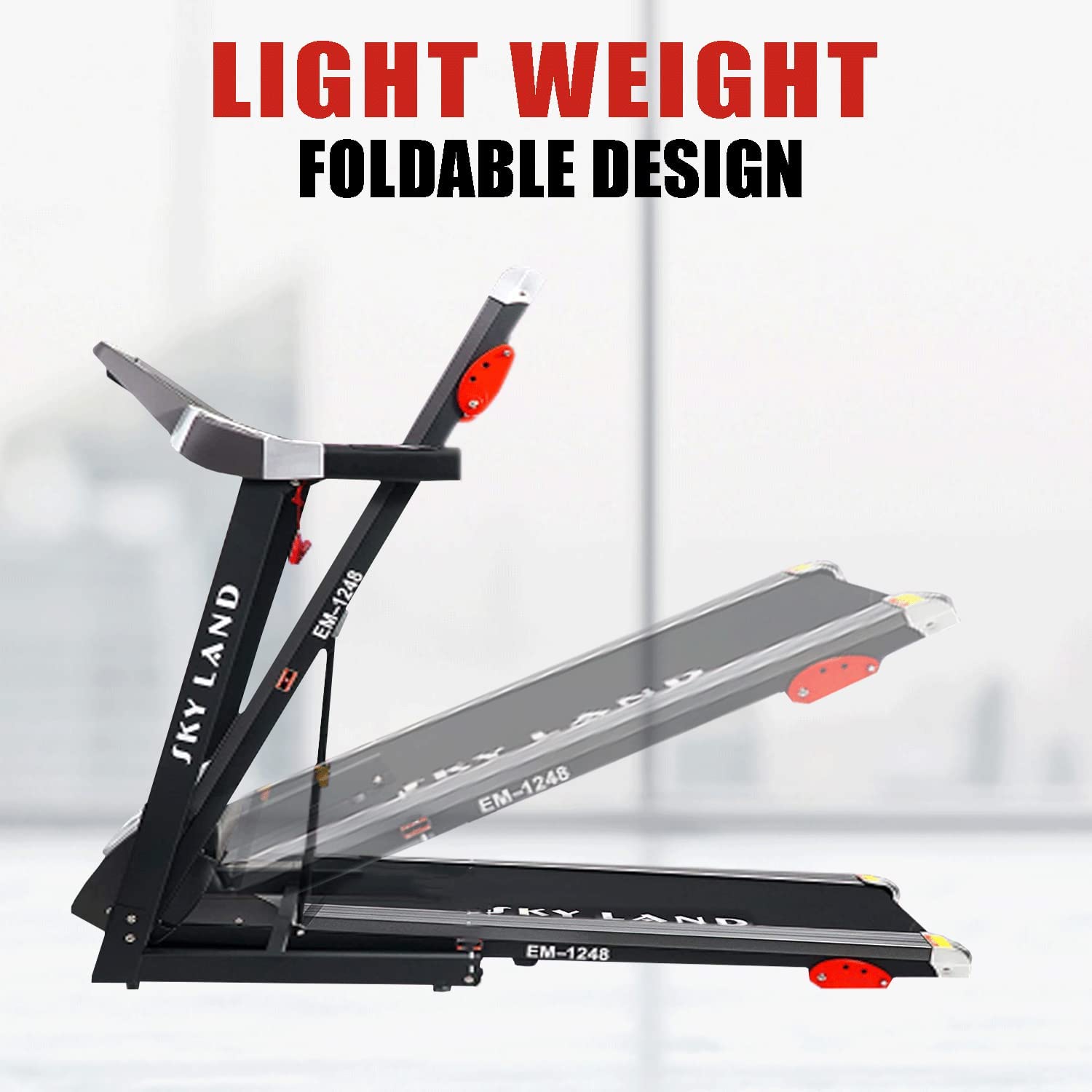Sky land Treadmill 2HP (4hp peak) Motor,EM-1248