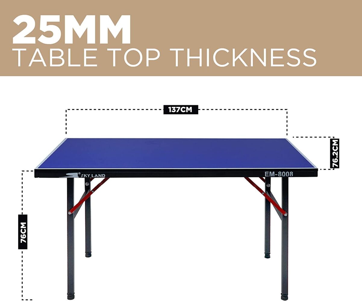 Table Tennis For Kids Light weight EM 8008, Blue SKY LAND