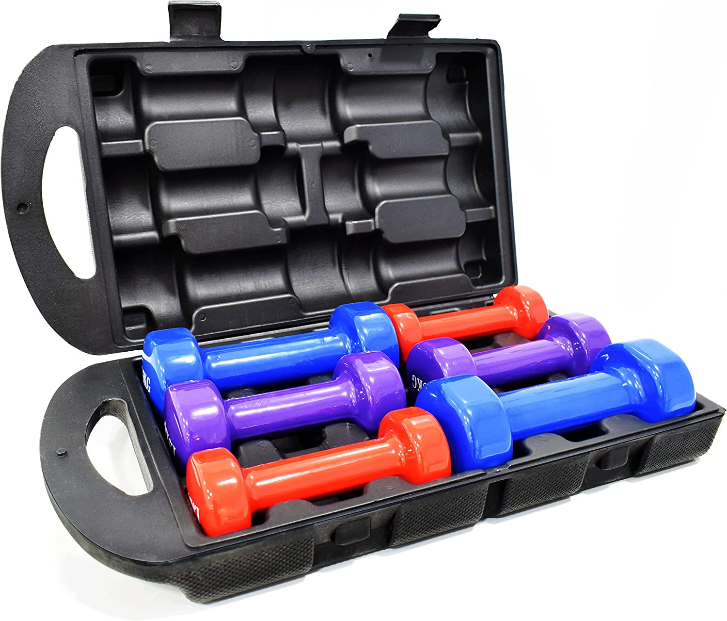 York fitness 10kg dumbbell set hot sale