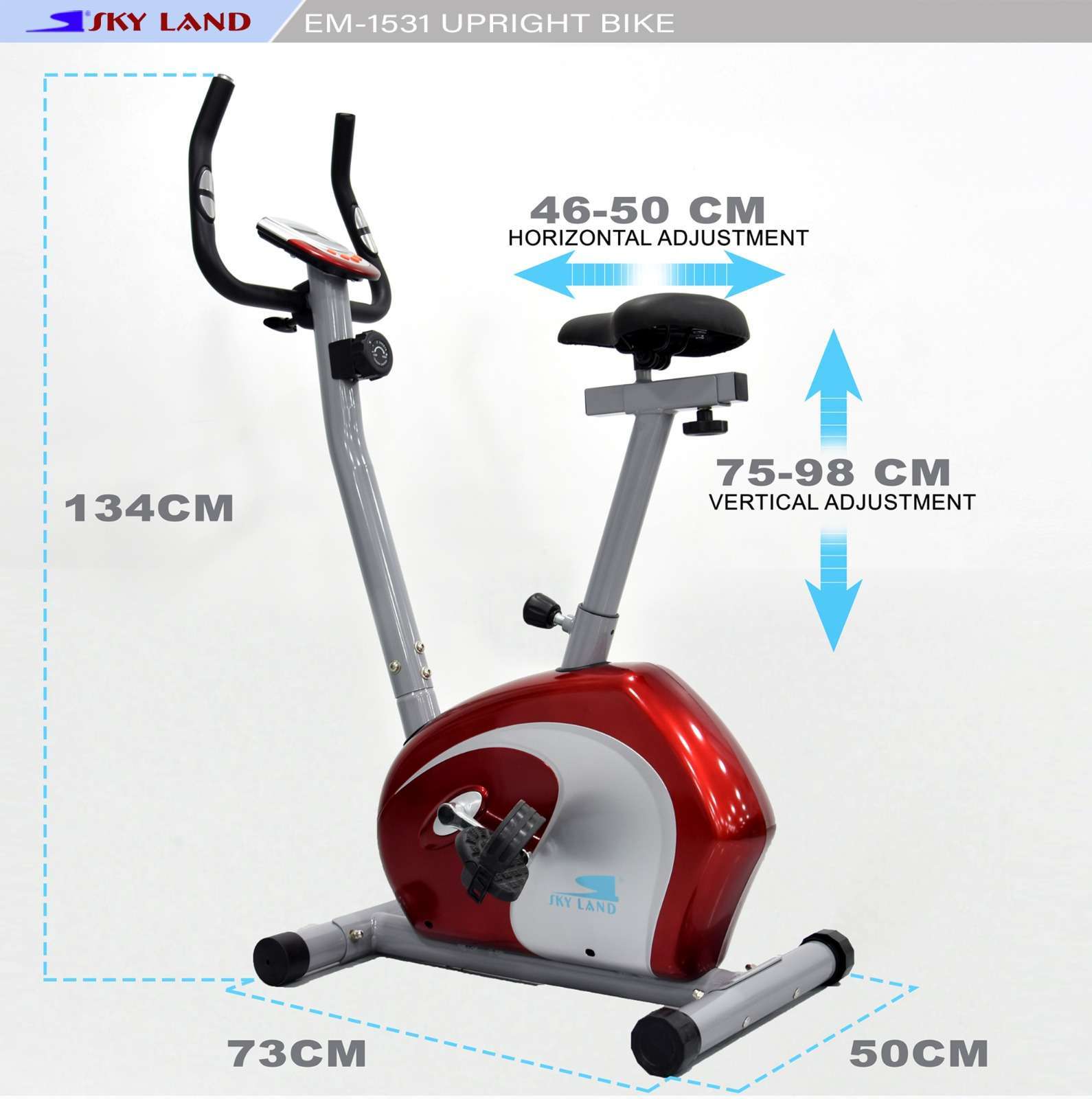 Skyland magnetic exercise bike sale