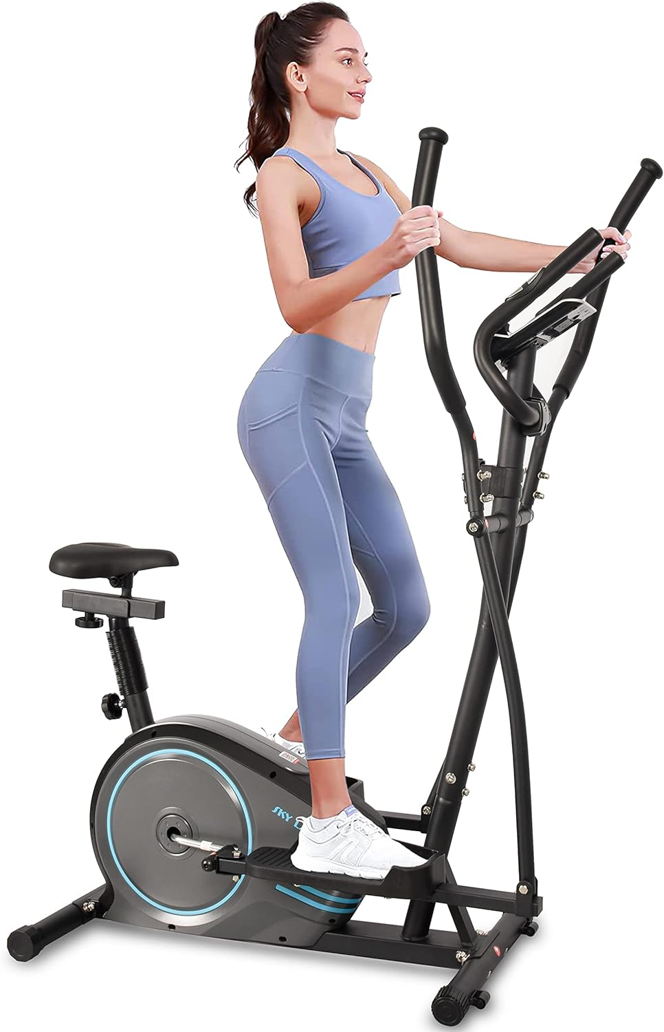 Elliptical Bike Indoor Cross Trainer 4in1 Home Seated Elliptical