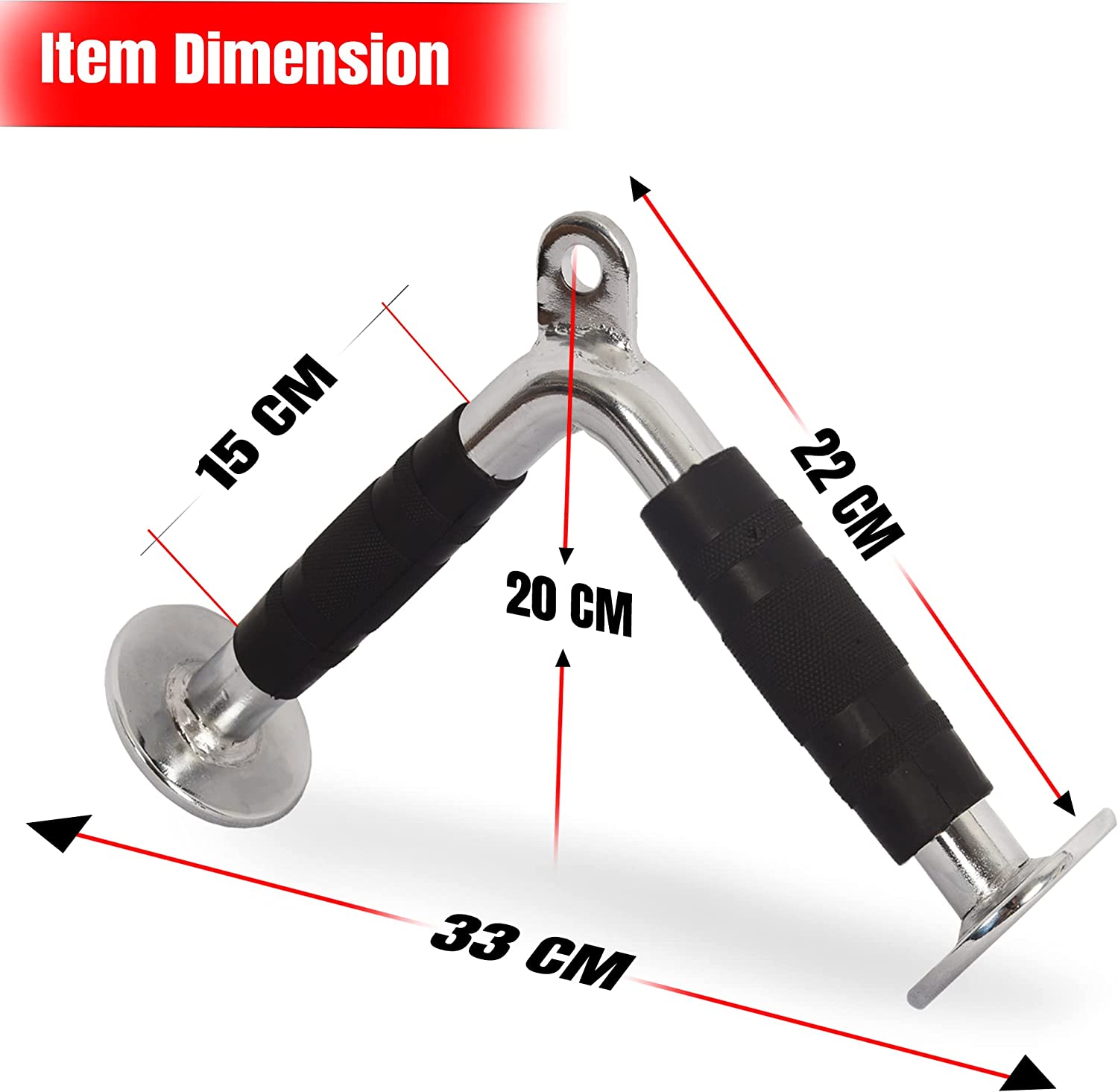 SKY LAND Fitness V Press DownBar Cable Attachment V-shaped