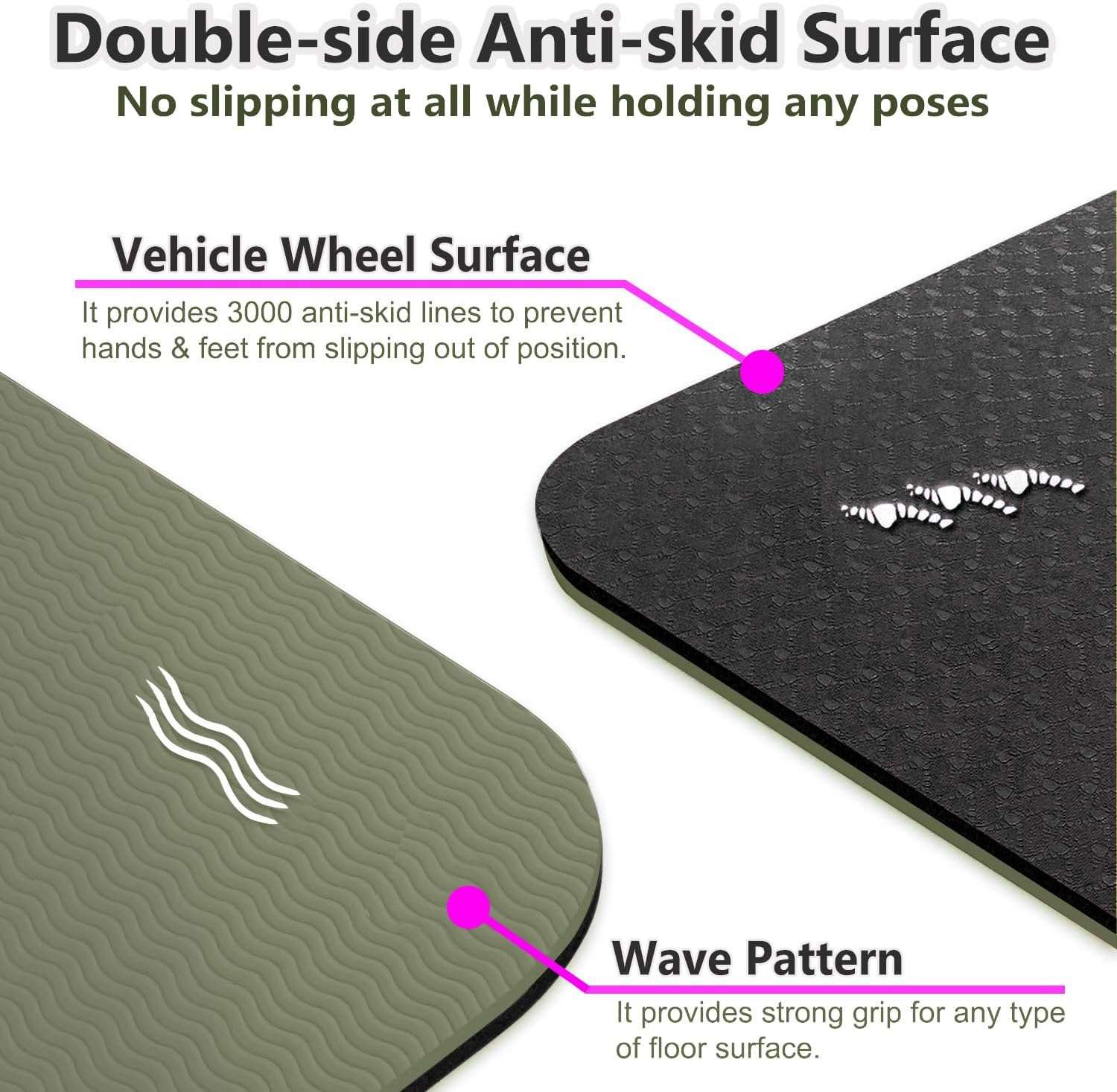 No slip exercise online mat