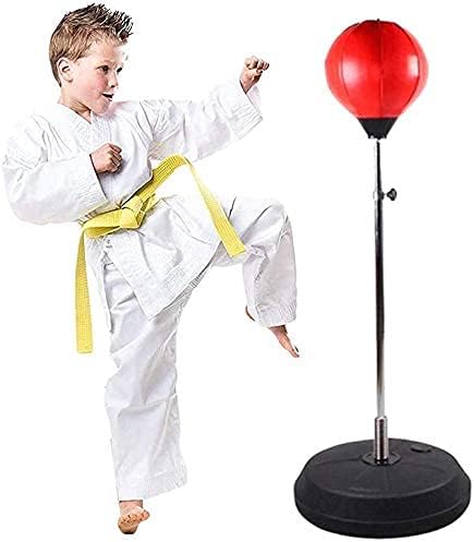 SKY LAND Punching Bag with Stand, Boxing Bag for Kids and Amateur - Height Adjustable - Speed Bag - Great for MMA Training, Boxing Equipment, Workout Equipment, Stress Relief & Fitness-EM-1846 - Image 5