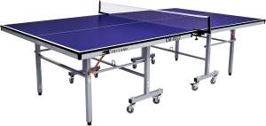 SKY LAND Indoor Table Tennis EM-8002 | Official Size Ping Pong Table Equipment, Foldable Sports Setup with Wheels for Home, Office & Indoor Play