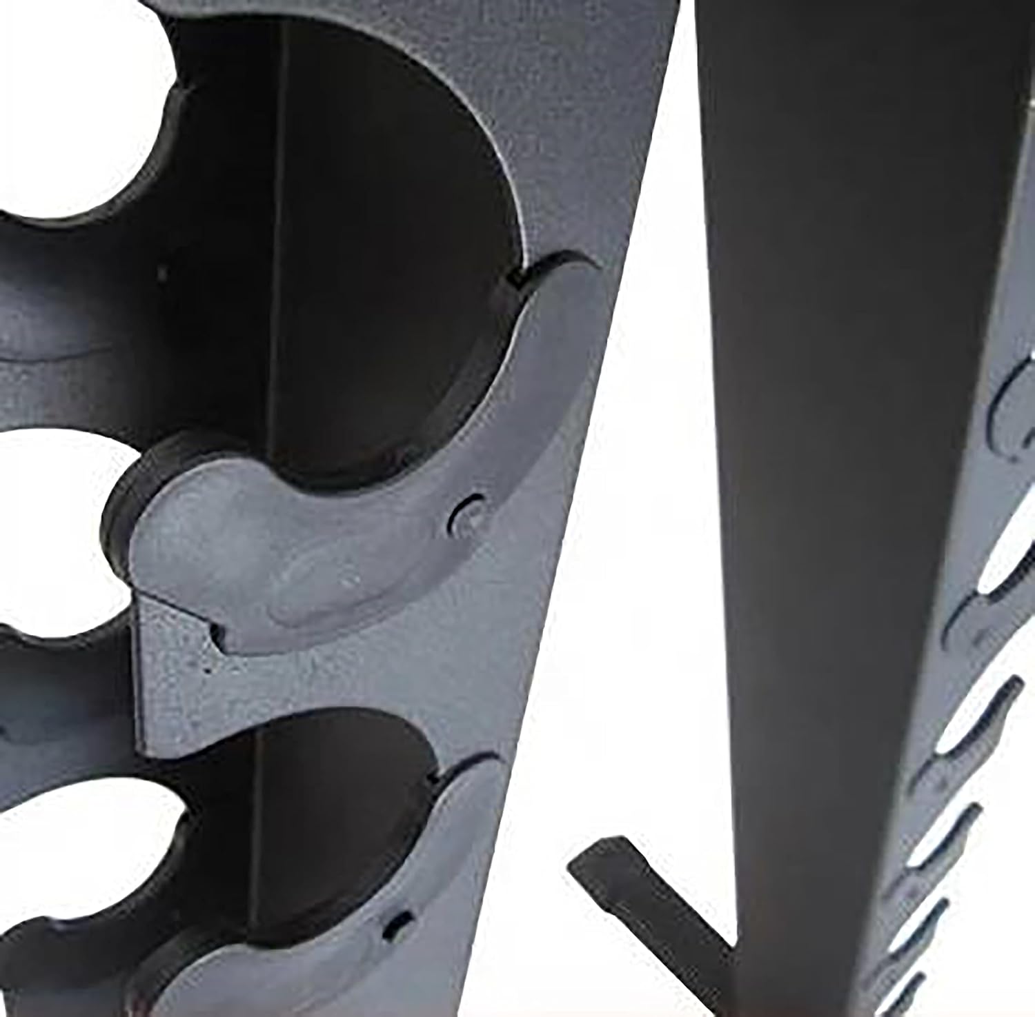 SKY LAND Dumbbell A-Frame Rack - Compact 10 Pair Dumbbell Holder, Space-Saving Design, EM-9228, Black - Image 4