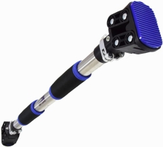 SKY LAND Doorway Pull Up Bar, Adjustable No Drill Chin Up Bar for Home Gym Fitness, 72-92cm Door Frame Exercise Bar for Pull-Ups, Push-Ups, Core & Strength Training, Portable Workout Equipment EM-1865