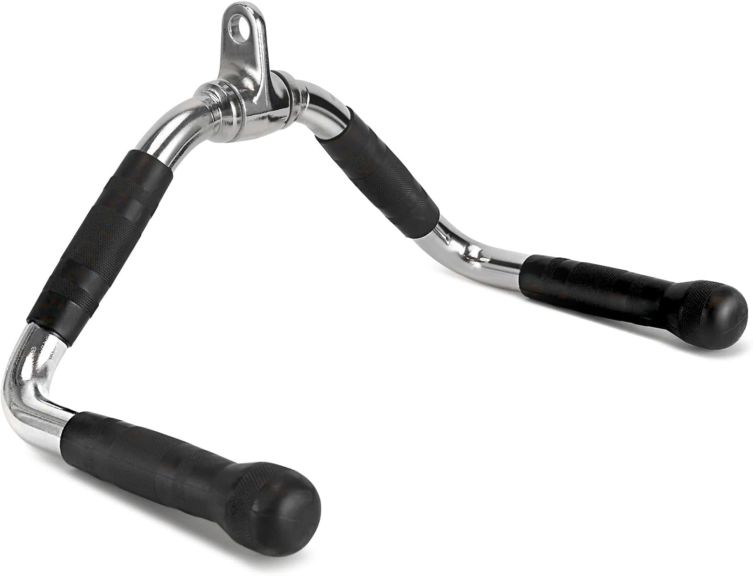 SKY LAND Multi Exercise Lat Pull Bar for Cable Machine Attachment, Heavy Duty Chrome Tricep Pushdown & Curl Bar with Rotating Grip, Strength Training Handle for Gym, Home Workout, Bodybuilding & Weightlifting Equipment UAE