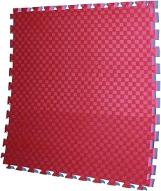 Skyland 5Pcs. High Density Eva Interlocking Foam Mat - Red/Blue, L 104.5 X W 104.5 X H 2.5 cm