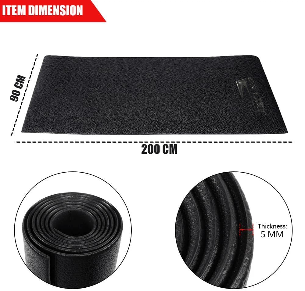 SKY LAND Fitness Pvc Equipment Mat Heavy Duty Mat For Treadmill, Exercise Bike Spin Bike, Magnetic Bike, Rowing Machines-Floor Protector Mat Em-9336, Multi Color - Image 3