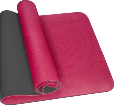 SKY LAND Yoga Mat Non Slip,6mm Yoga Mat-Ideal for HiiT, Pilates, Yoga, and Home Workouts-TPE Gym Exercise Mat Ideal for Various Fitness Routines (Red, 183 x 61cm)-EM-9304-R