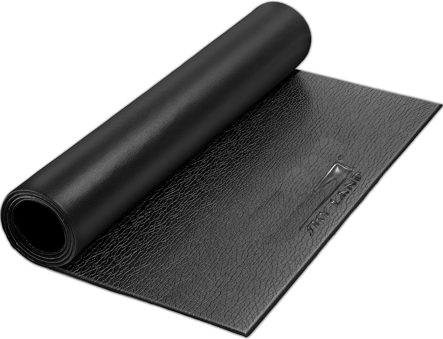 SKY LAND Fitness Pvc Equipment Mat Heavy Duty Mat For Treadmill, Exercise Bike Spin Bike, Magnetic Bike, Rowing Machines-Floor Protector Mat Em-9336, Multi Color