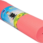 SKY LAND Yoga Mat Non Slip,6mm Yoga Mat-Ideal for HiiT, Pilates, Yoga, and Home Workouts-PVC Gym Exercise Mat Ideal for Various Fitness Routines (RoseRed, 173 x 61cm)-EM-9308-R