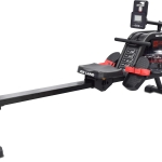 Water Rowing Machine for Home Use ?C Indoor Cardio Rower with 6-Level Water Resistance, Bluetooth App, LCD Monitor, Foldable Storage & 130KG Capacity Fitness Equipment GM-8143