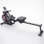 Water Rowing Machine for Home Use ?C Indoor Cardio Rower with Vertical Tank Resistance, Bluetooth App, LCD Monitor, Foldable Storage & 136KG Capacity Fitness Equipment GM-8146