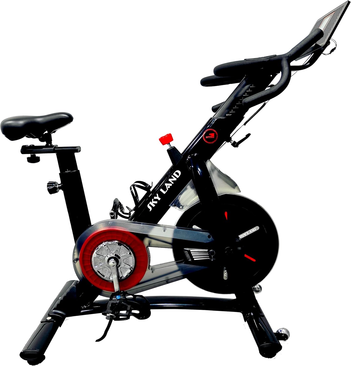 Magnetic Exercise Bike: Versatile Indoor Cycling Stationary Bike for All, Home Cardio Workout with Belt Drive System and Adjustable Comfort-EM-1568-B