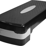 Aerobic Stepper for Home Workout, Adjustable Height 10?C20cm, Non-Slip Shock Absorbing Platform for Cardio HIIT & Strength Training, Compact & Durable Step Bench ?C EM-9237-B