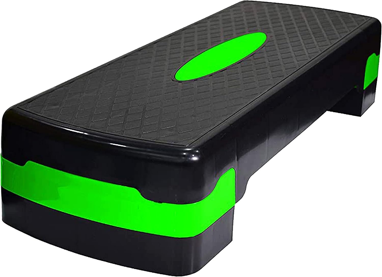 SKY LAND Aerobic Stepper for Home Workout | Adjustable Height 10?C20cm | Non-Slip Shock Absorbing Platform for Cardio HIIT & Strength Training | Compact & Durable Step Bench ?C EM-9237-G