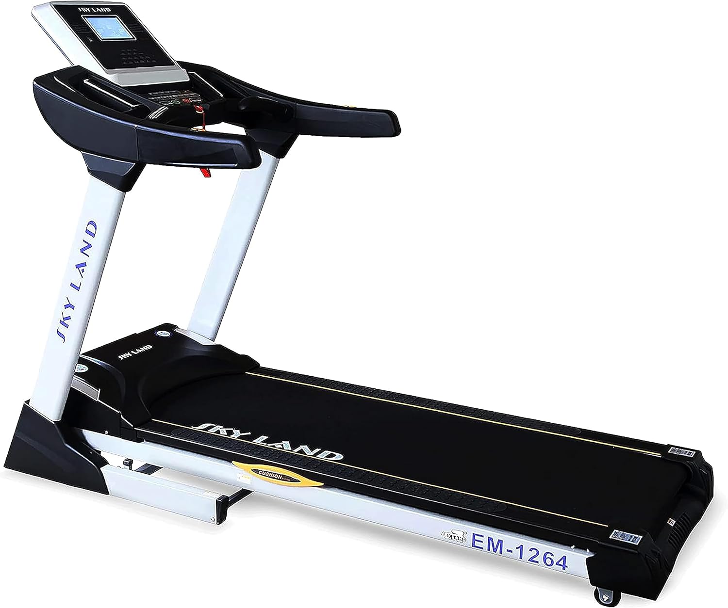 SKY LAND Fitness Treadmill With Powerful (9 HP PEAK DC MOTOR) Bluetooth , Auto Incline 15%,Cardio Fitness for Home, 3-YEAR MOTOR WARRANTY & LIFETIME FRAME WARRANTY EM-1264