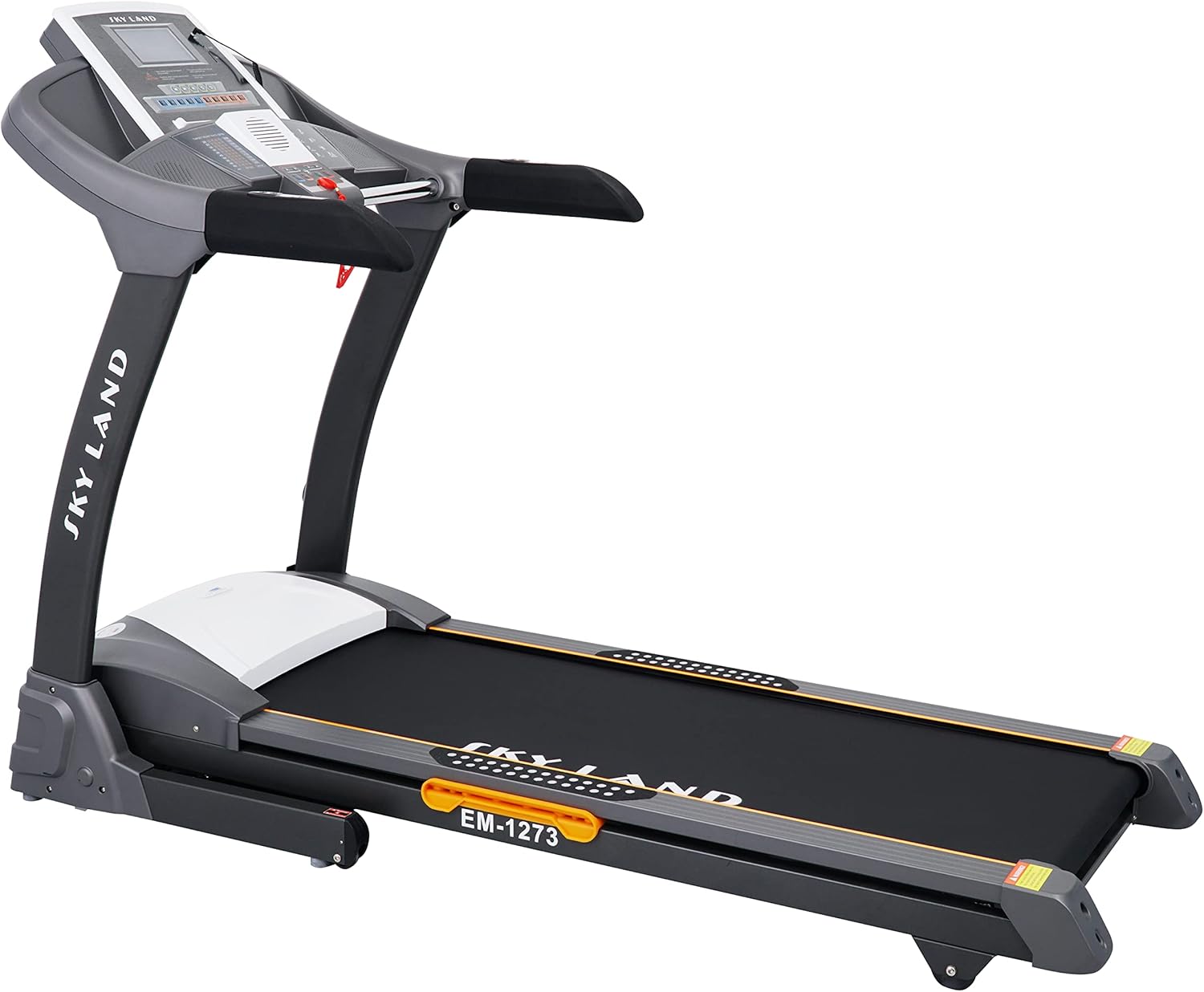 7 HP Peak Treadmill for Home Gym | Foldable Running Machine with 20-Level Auto Incline, Bluetooth Speaker, Built-In Fan, USB & SD Slot | Heavy-Duty 150 KG Capacity EM-1273