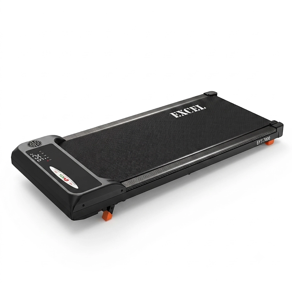 T-7400 under desk walking pad treadmill with LED display for home and office walking workouts