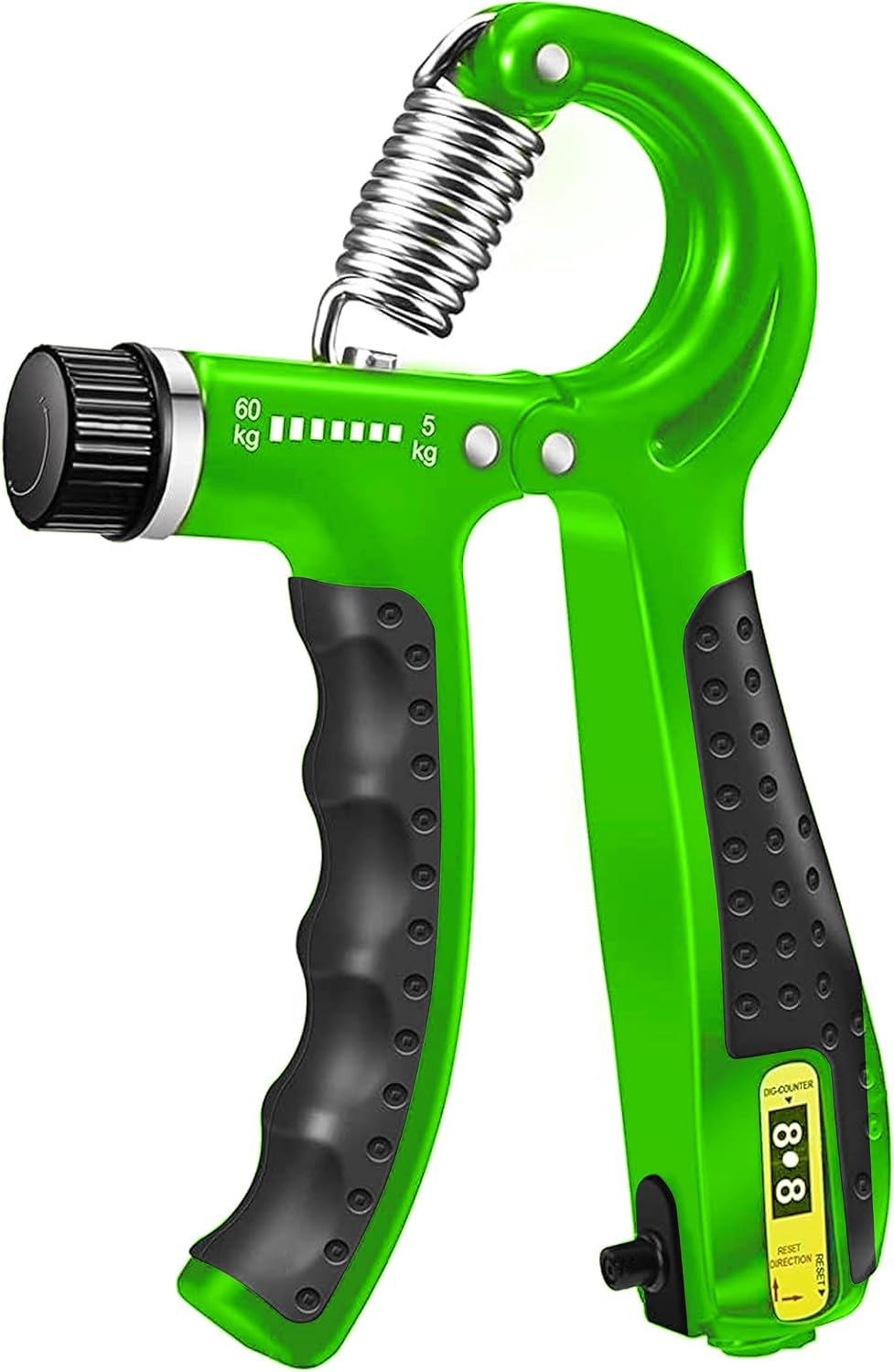 SKY LAND Adjustable Hand Grip Strengthener 5-60kg Counter EM-9364 Green